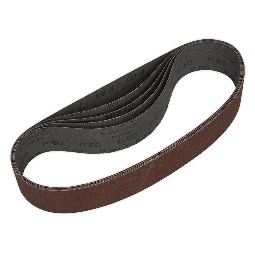 50 x 686mm Sanding Belt 60Grit - Pack of 5