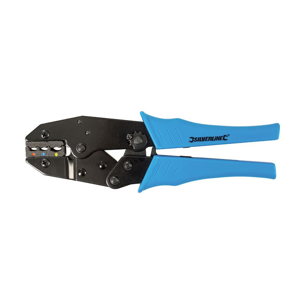 Silverline Ratchet Crimping Tool - 220mm