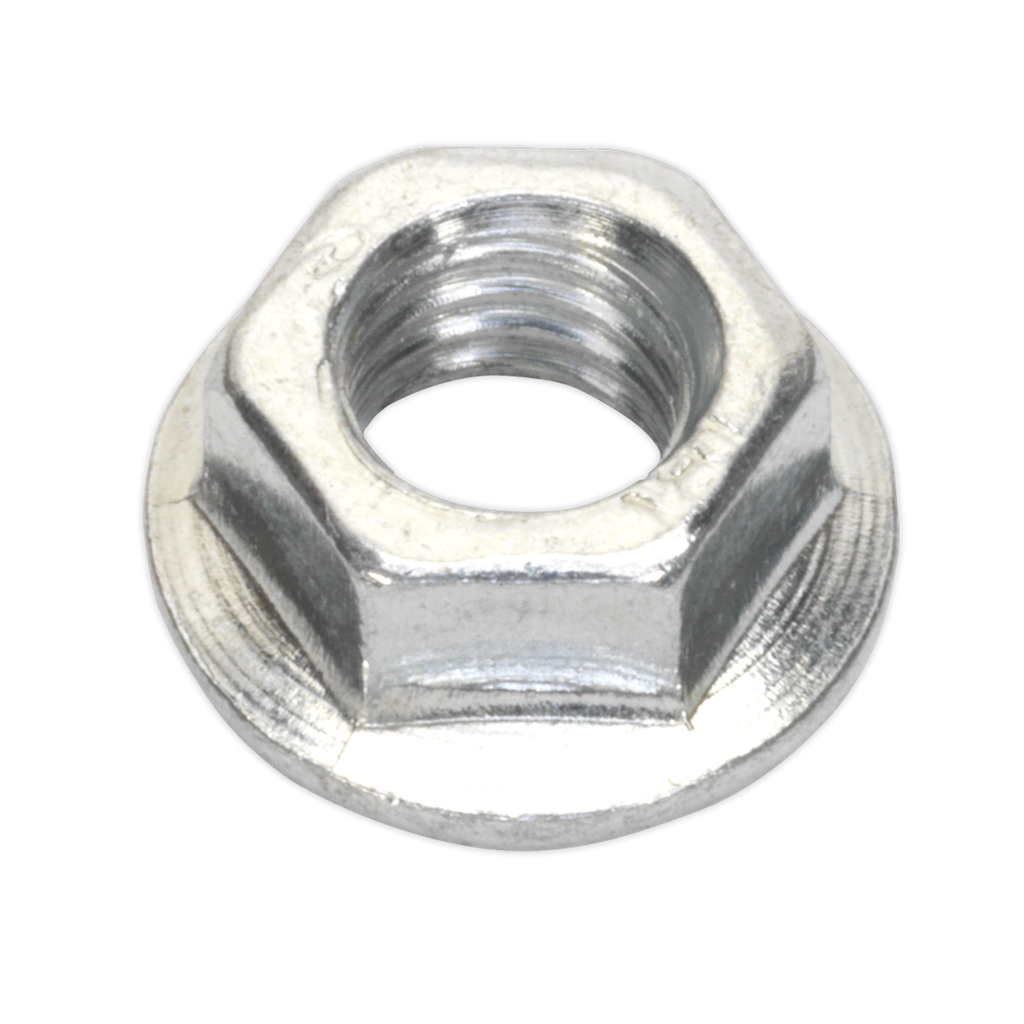 Zinc Plated Serrated Flange Nut M5 - Pack of 100