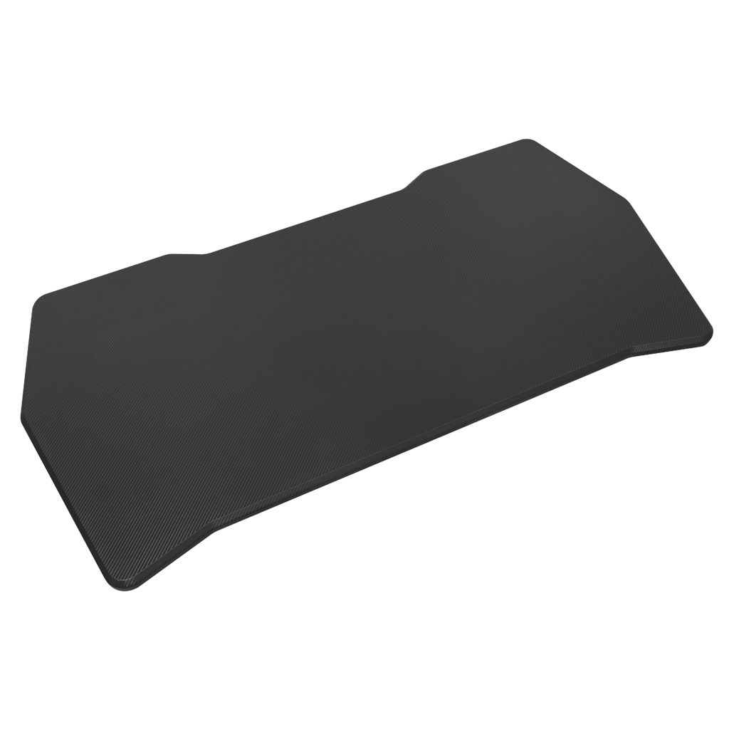 Dellonda Carbon Rectangular Desktop 1400 x 700mm, 1" Thickness - DH22