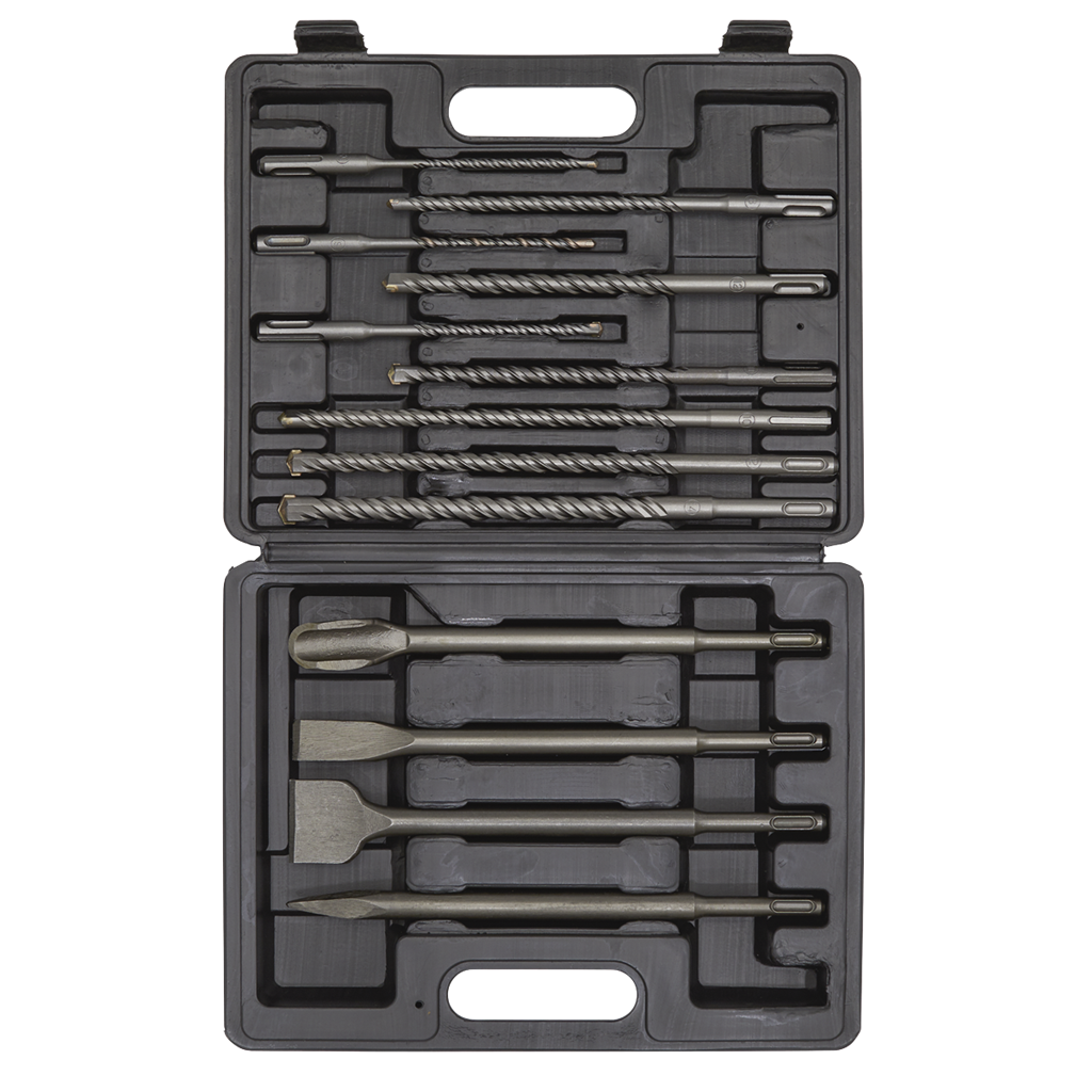 Worksafe&#174; SDS Plus Drill Bit & Chisel Set 13pc