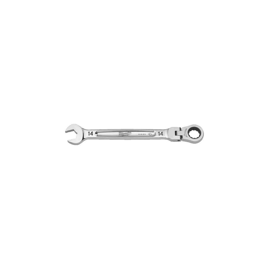 14 mm MAX BITE flexible head ratcheting combination spanner -1pc