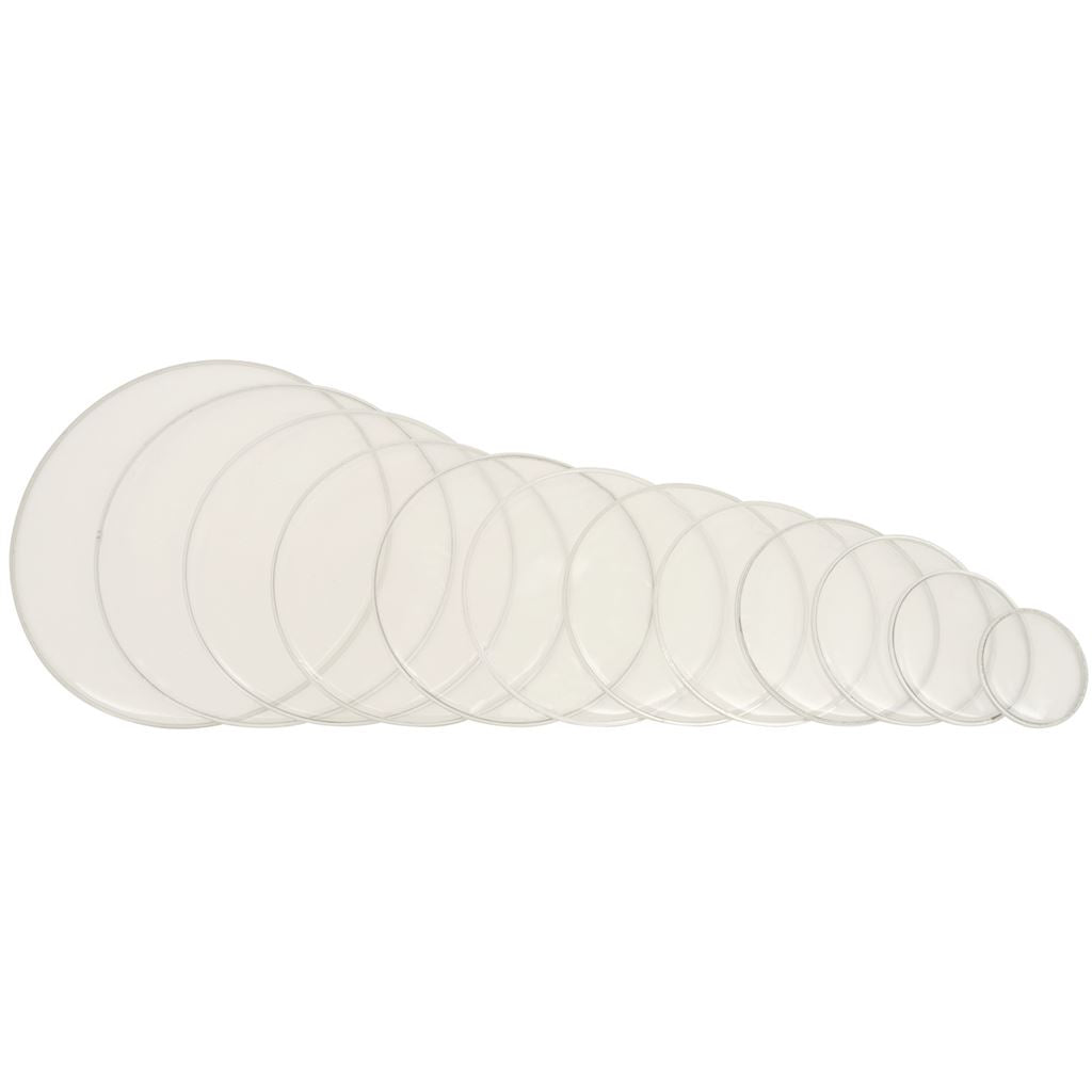 Clear Drum Heads - - - 6in - DHT-6