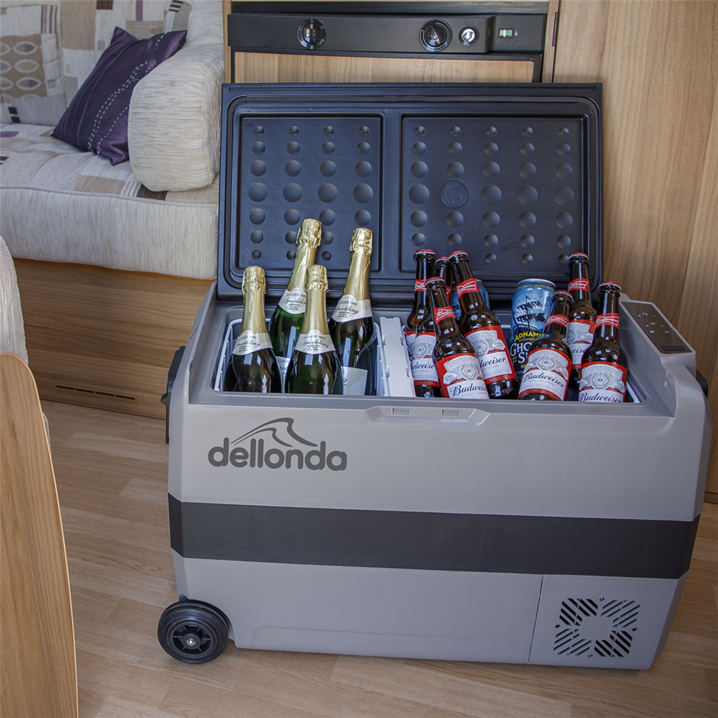 Dellonda Portable Fridge Freezer/Cool Box with LED Display 50L