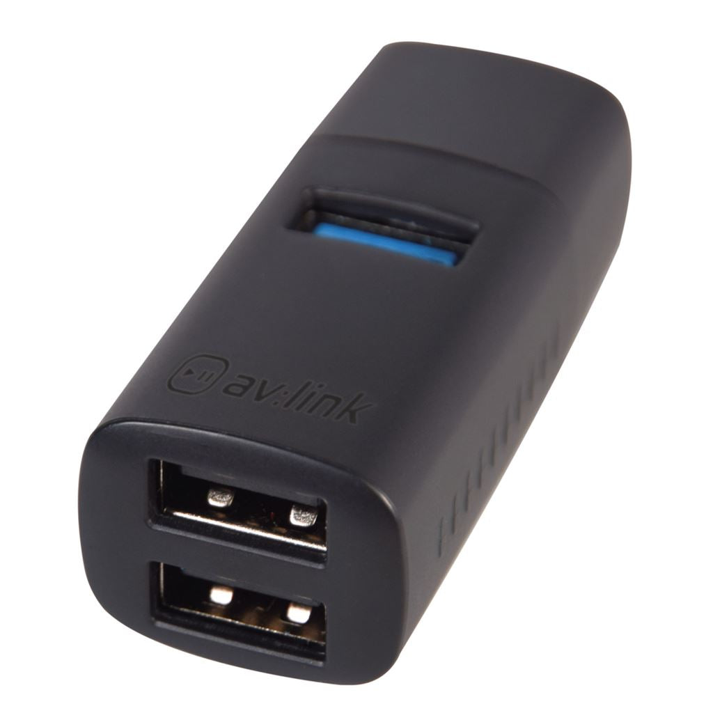 3 Port Mini USB Type-A Hub