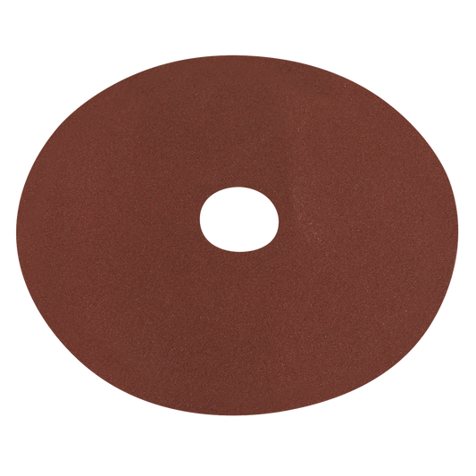 Worksafe&#174; 125mm Fibre Backed Sanding Disc 80Grit - Pack of 25