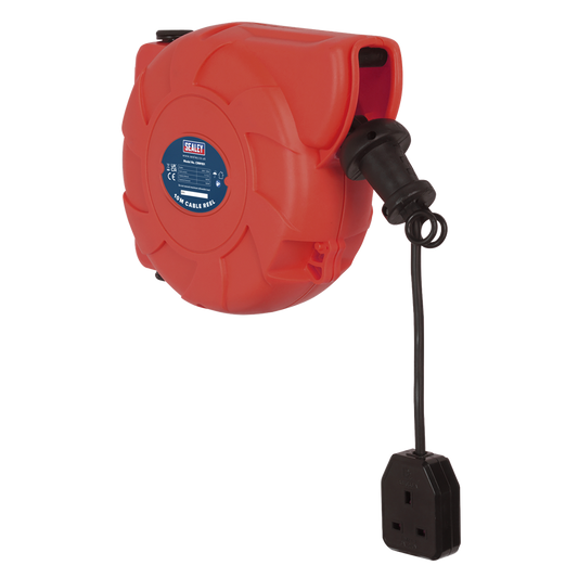 10m Retractable Cable Reel System 1 x 230V