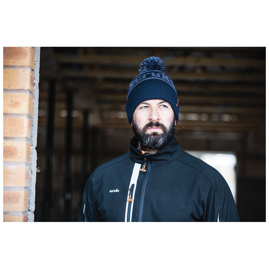 Scruffs Trade Bobble Hat - Navy