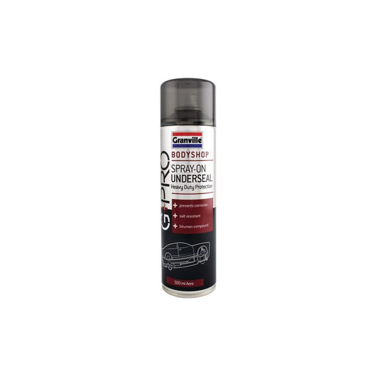 Granville G-PRO Spray Underseal Aerosol - 500ml