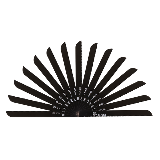 141mm HSS Mixed Air Saw Blades - Pack of 15