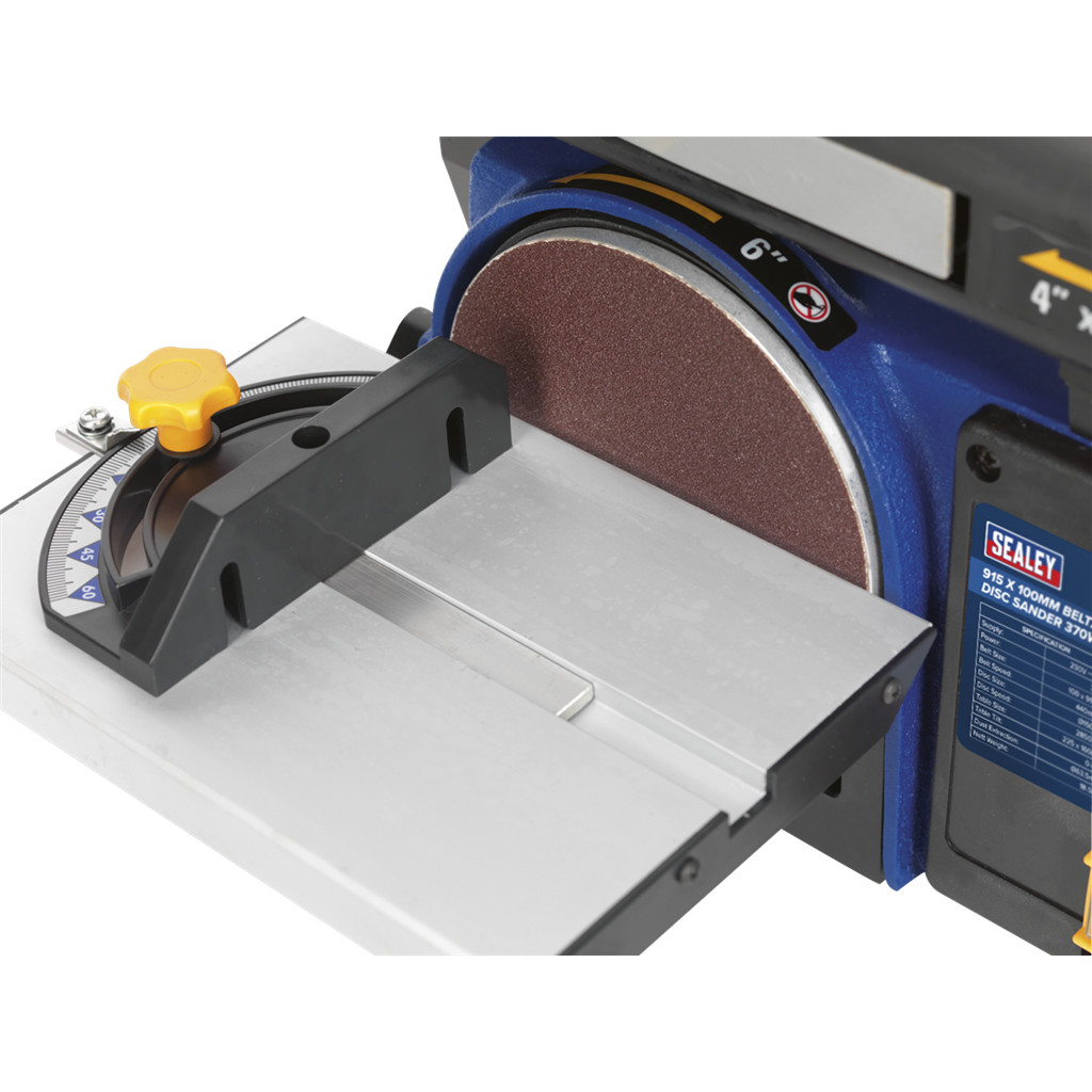 915 x 100mm Belt/150mm Disc Sander 370W/230V