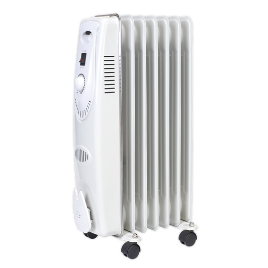 7-Element Oil Filled Radiator 1500W/230V