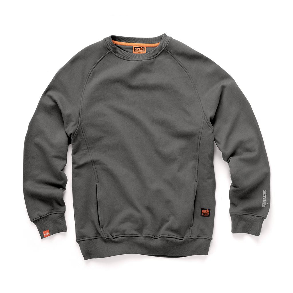 Scruffs Eco Worker Sweatshirt Graphite - XXXL