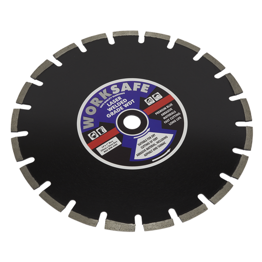 Worksafe&#174; Asphalt/Tarmac Diamond Blade 350 x 25mm