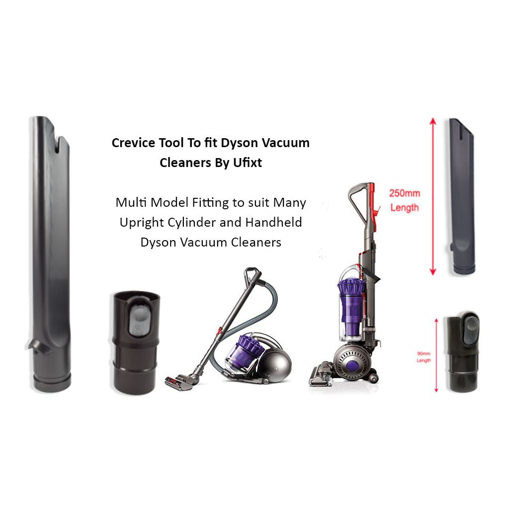 Dyson Vacuum Cleaner Long Crevice Nozzle Tool Kit | Compatible Non-Genuine by Ufixt