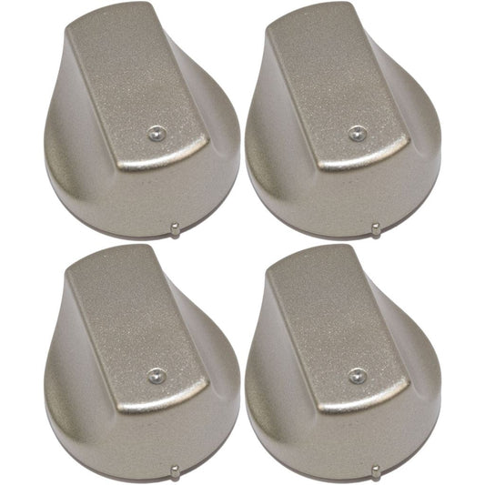 Hot-Ari ix Control Switch Knobs for Hotpoint, Ariston & Indesit Oven Cooker Hob – Pack of 4 | Compatible Replacement by Ufixt