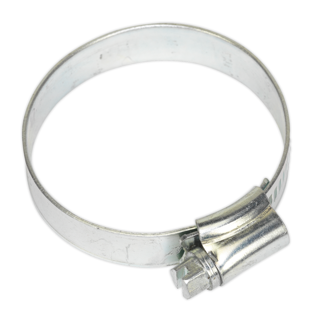 Zinc Plated Hose Clip 38-57mm - Pack of 20