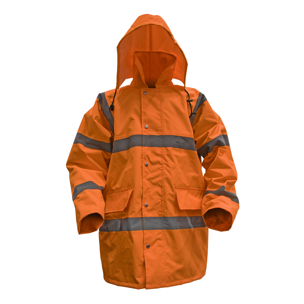 Worksafe&#174; Hi-Vis Orange Jacket with Quilted Lining - XX-Large