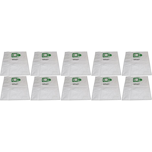 Numatic Henry / Hetty / James Microfibre HepaFlo Vacuum Cleaner Dust Bags x10 | Compatible Replacement (NVM-1CH) by Ufixt