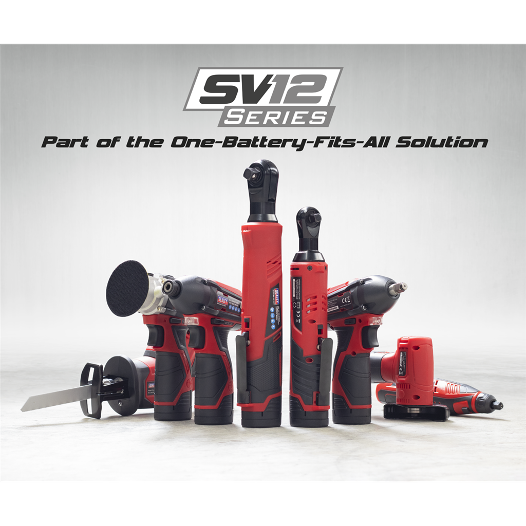 4 x SV12 Series Cordless Power Tool Combo Kit 12V - 2 Batteries