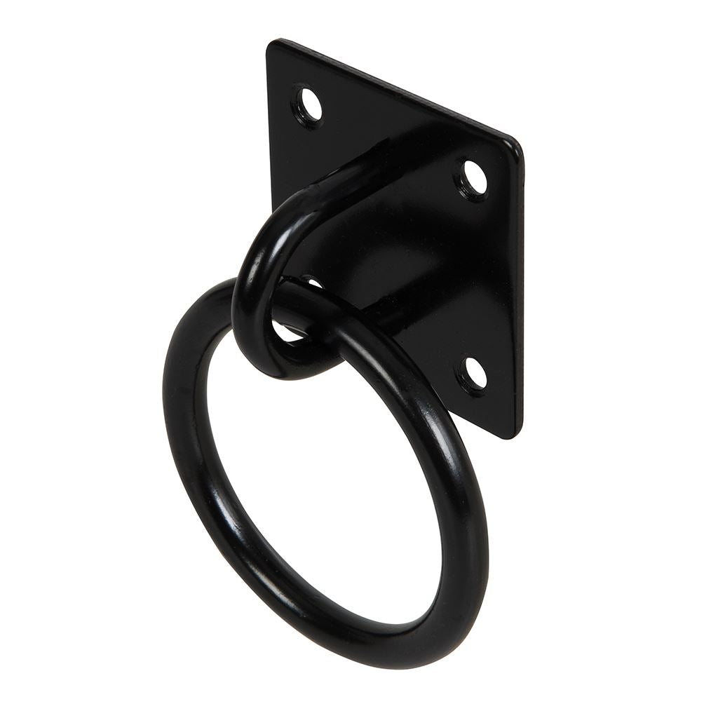 Fixman Chain Plate Black - Ring 50mm x 50mm