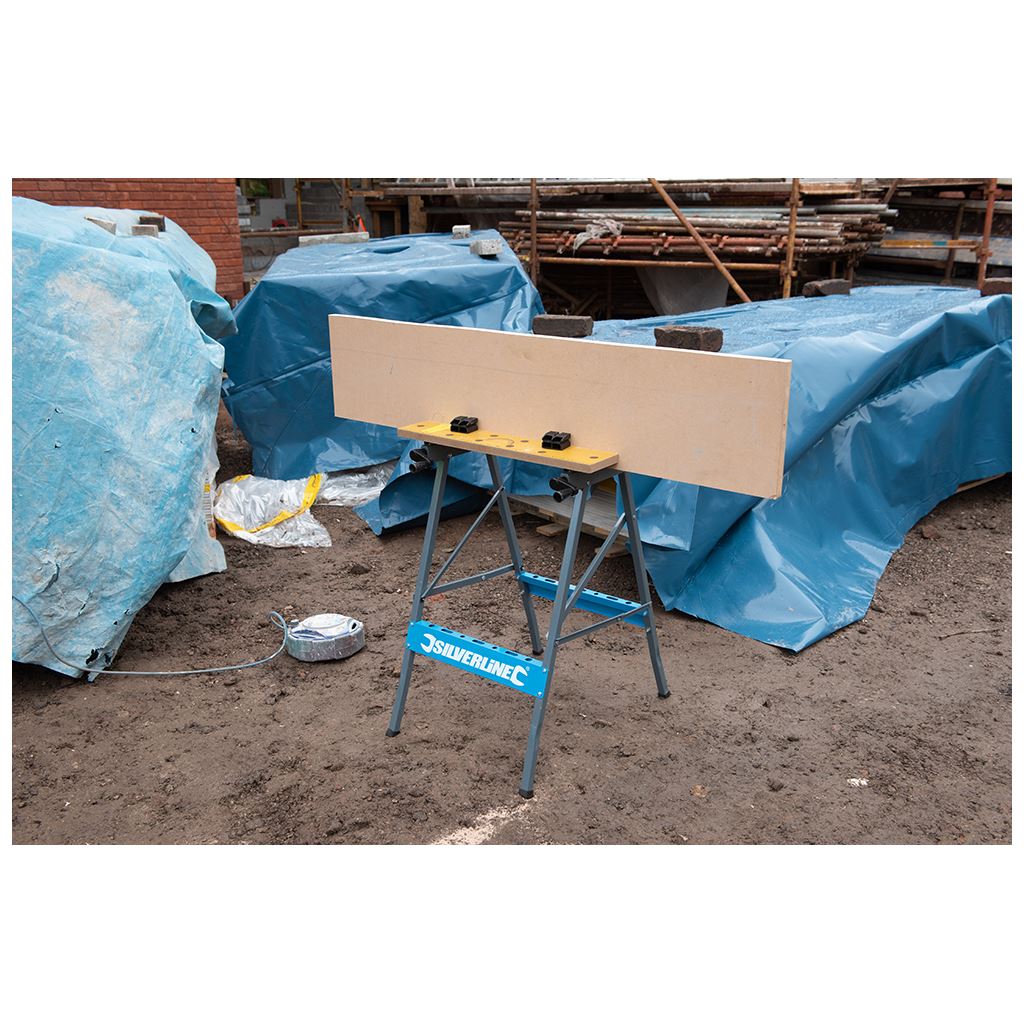 Silverline Portable Workbench - 100kg