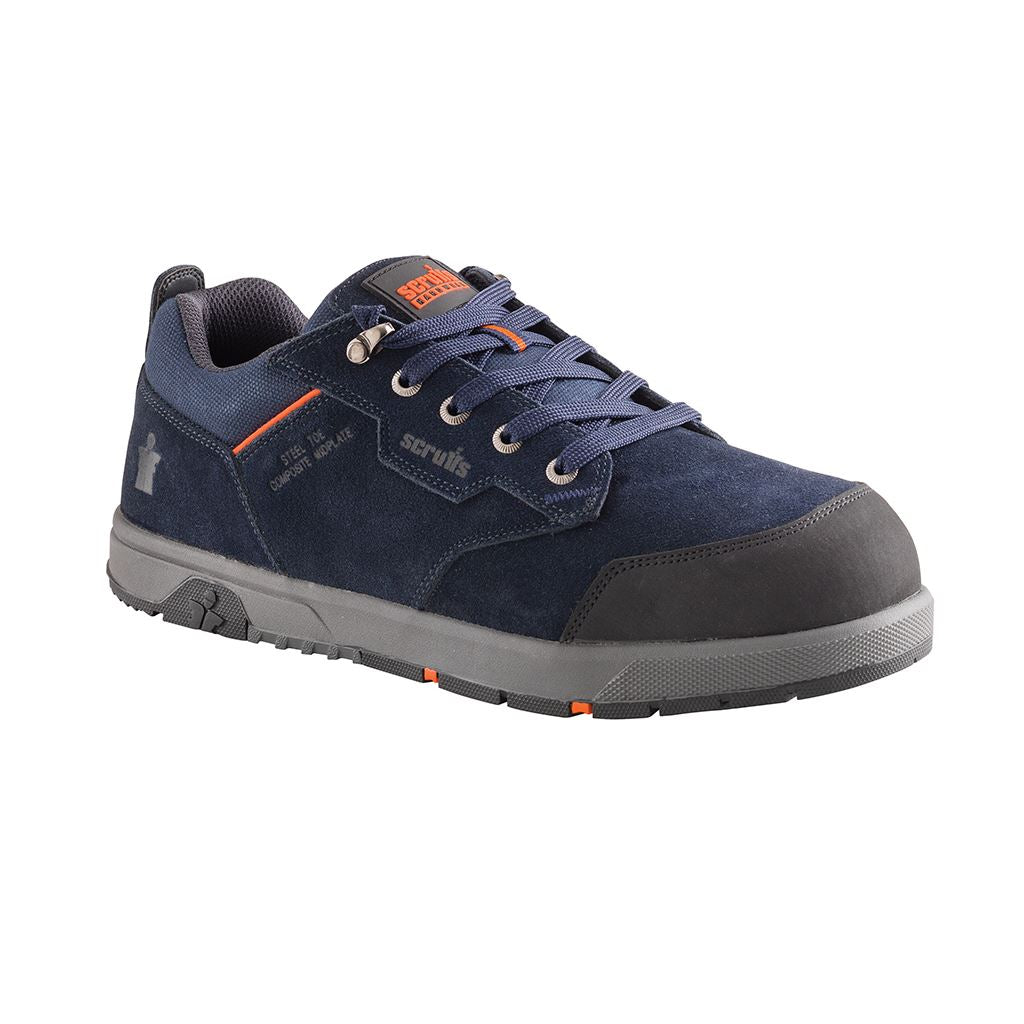 Scruffs Halo 3 Safety Trainers Navy - Size 9 / 43