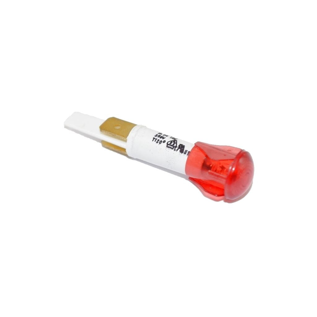 Universal Cooker Red Round Lens Neon Indicator Lamp Light 10mm Type