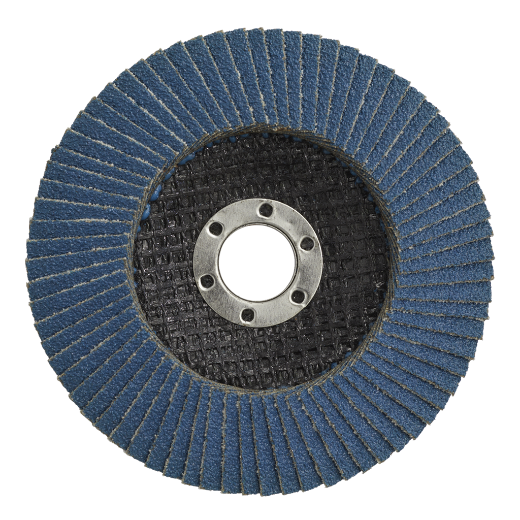 100mm Zirconium Flap Disc 80Grit 16mm Bore