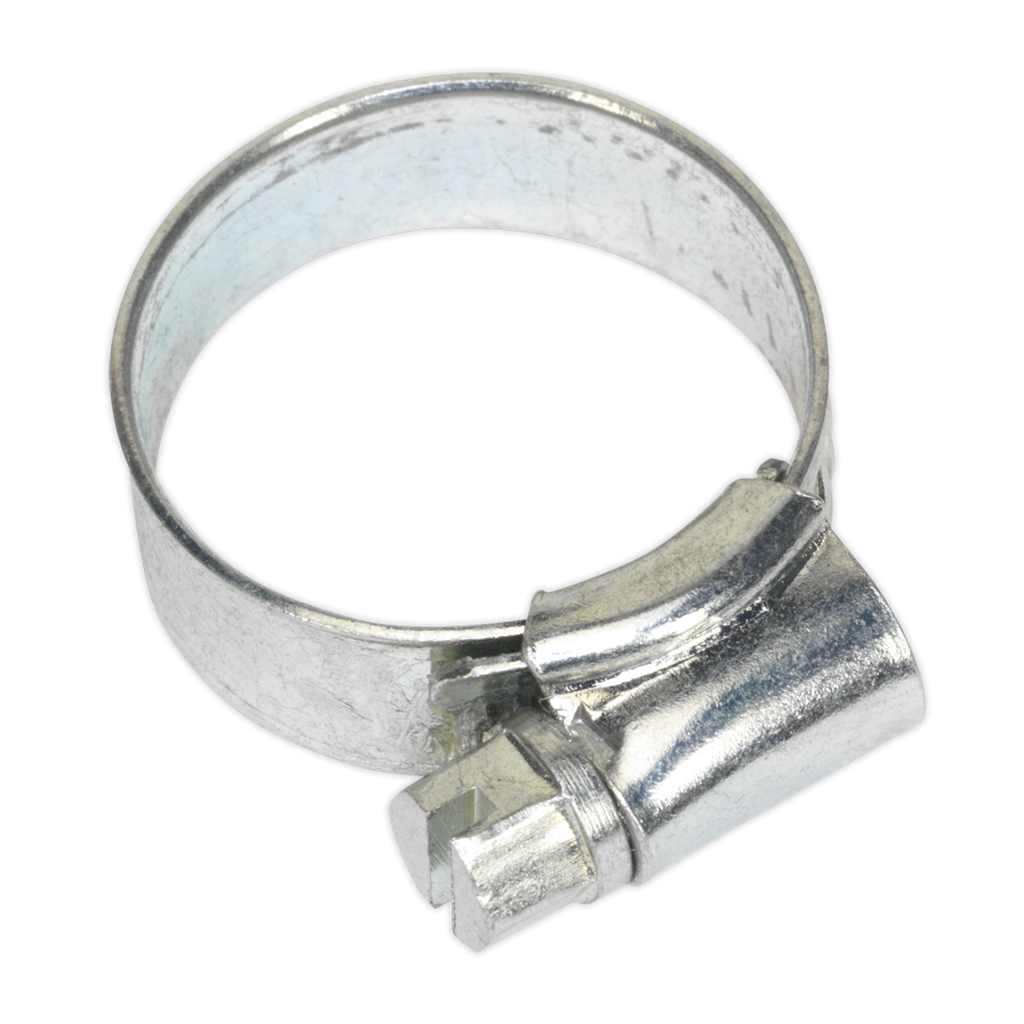 Zinc Plated Hose Clip 16-22mm - Pack of 30