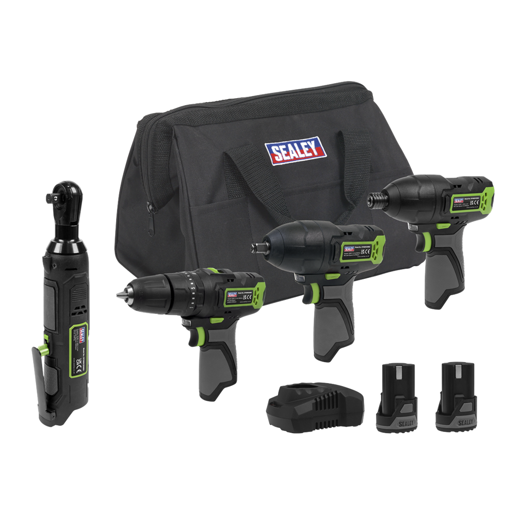 4 x 10.8V SV10.8 Series Cordless Combo Kit - 2 Batteries