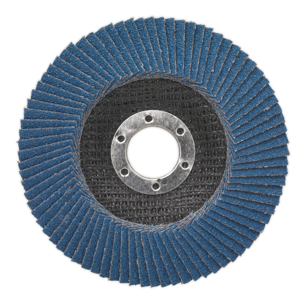 115mm Zirconium Flap Disc 60Grit 22mm Bore