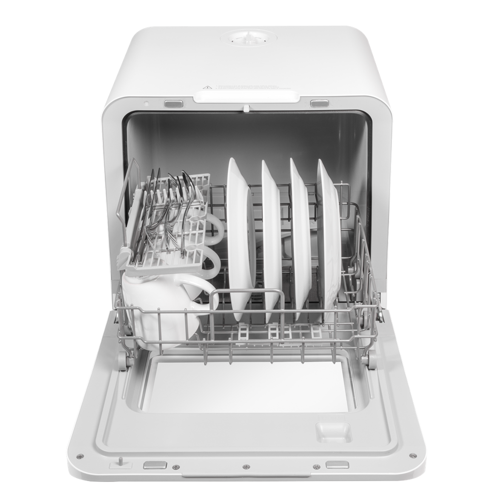 Dellonda 3 Place Settings Mini Portable Tabletop Dishwasher with 7 Wash Functions - DH72