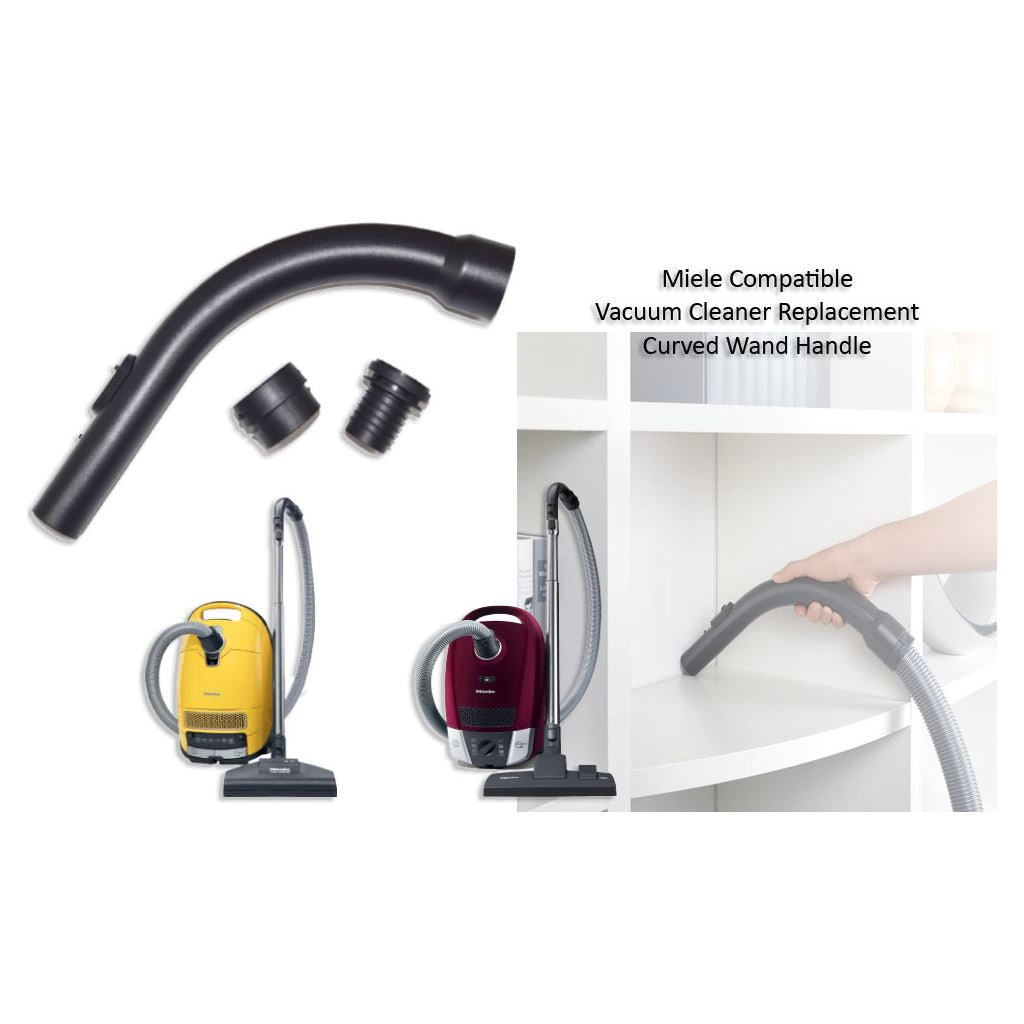 Curved Handle Wand To Fit Miele Vacuum Cleaners | Ufixt Replacement