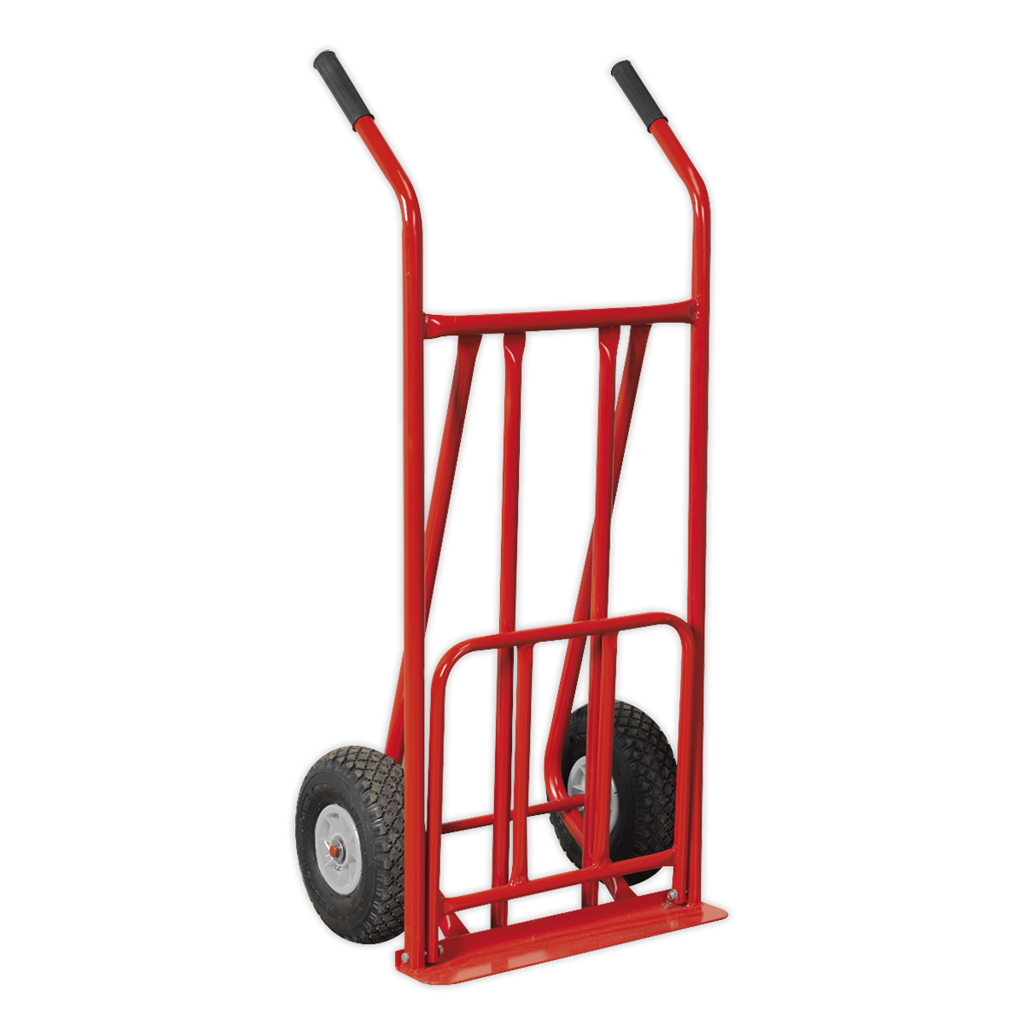 Folding Sack Truck with Pneumatic Tyres 150kg Capacity