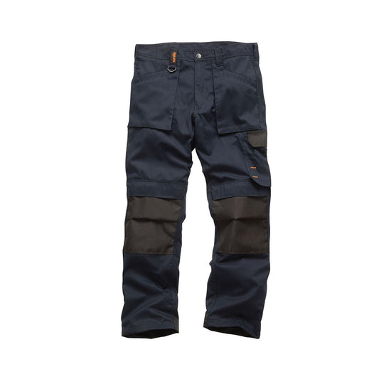 Scruffs Worker Trousers Navy - 40R