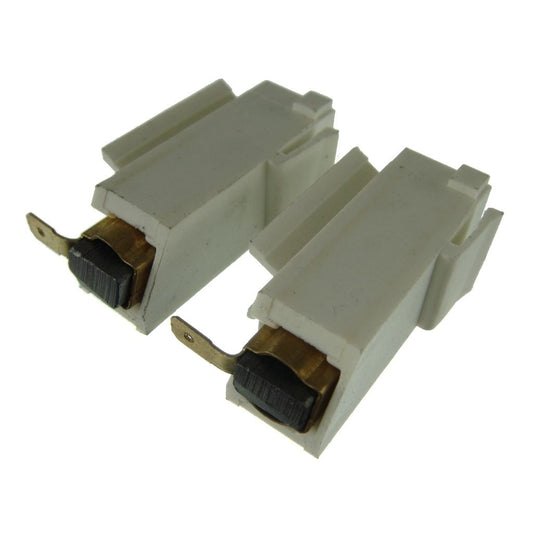 Washing Machine Motor Carbon Brush & Holder Set - Pack of 2 | Compatible Replacement by Ufixt