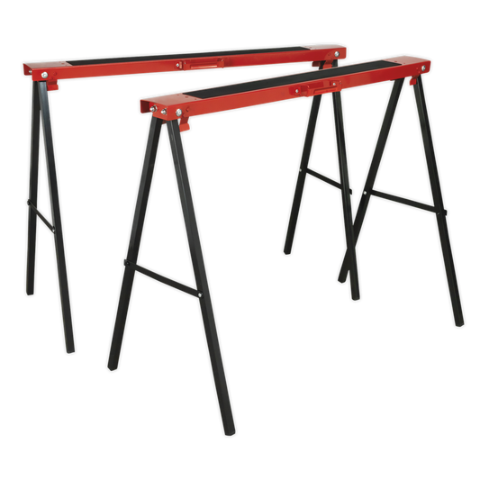 Fold Down Trestles 100kg Capacity per Trestle - Pair