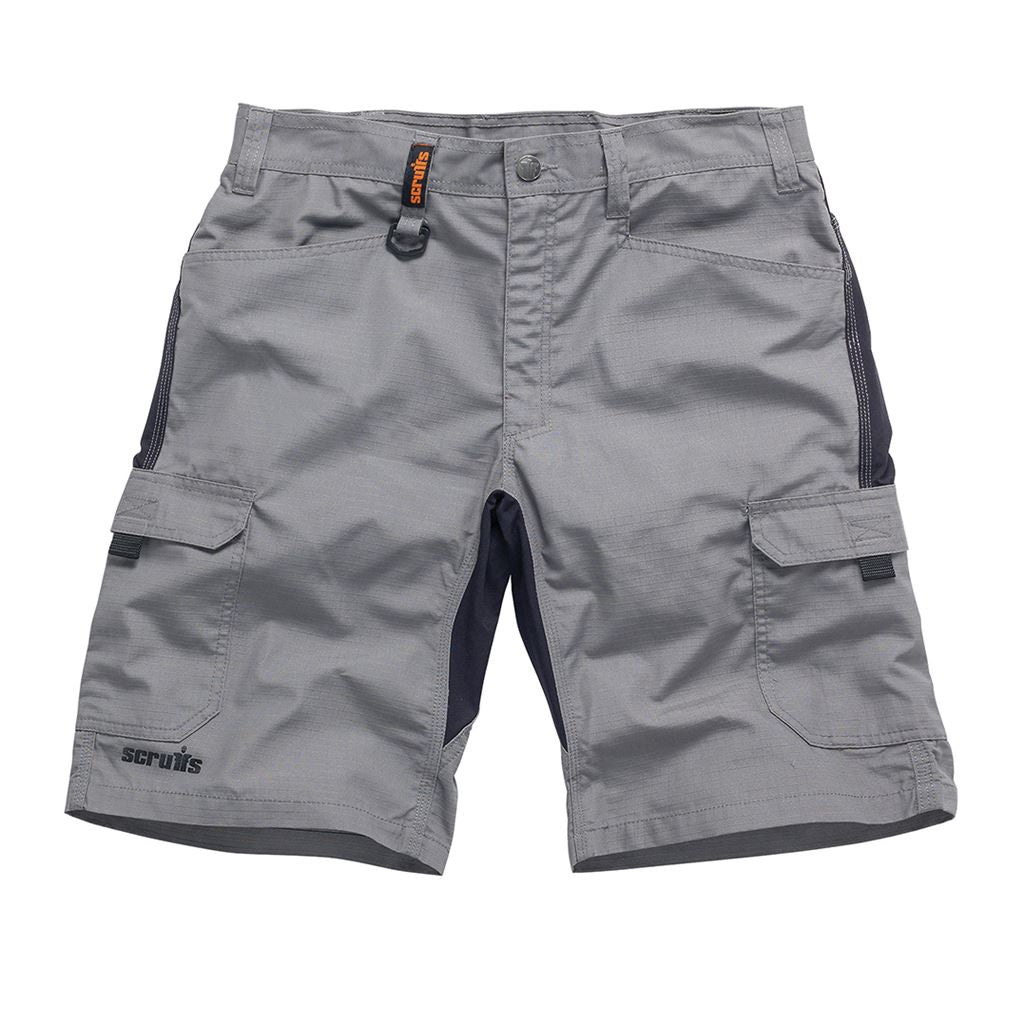 Scruffs Trade Flex Shorts Graphite - 34" W