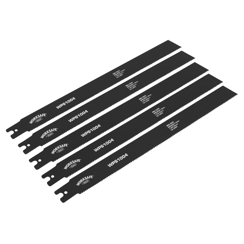 Worksafe&#174; Pipe Saw Blade 300 x 25 x 1mm 10-14tpi - Pack of 5