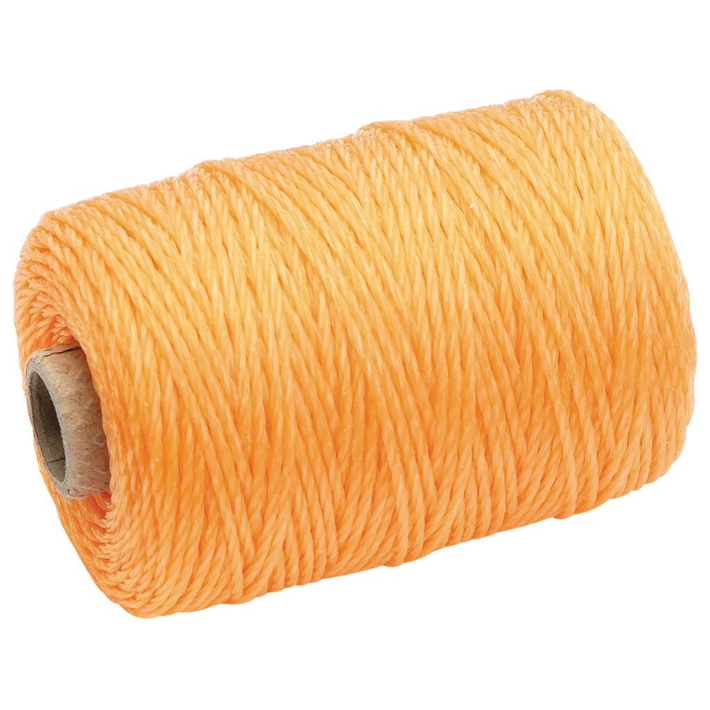 Polypropylene Brick Line, 100m, Orange