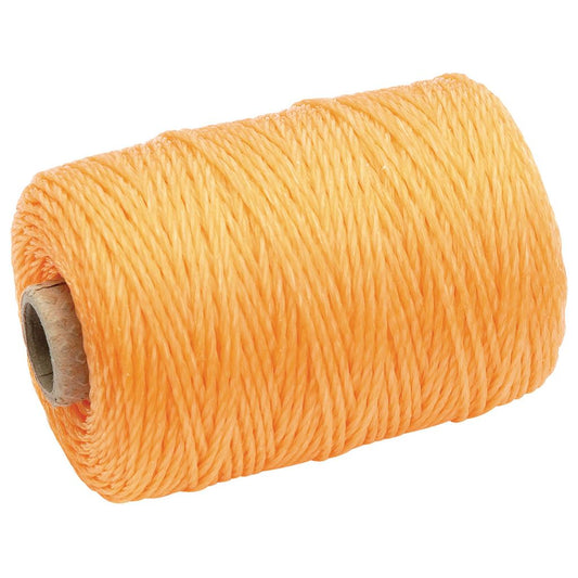 Polypropylene Brick Line, 100m, Orange