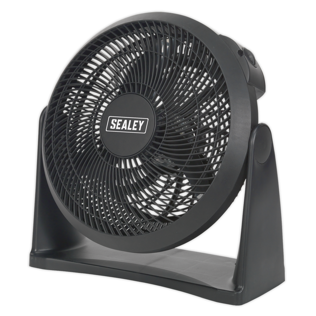 3-Speed Desk/Floor Fan 12" 230V