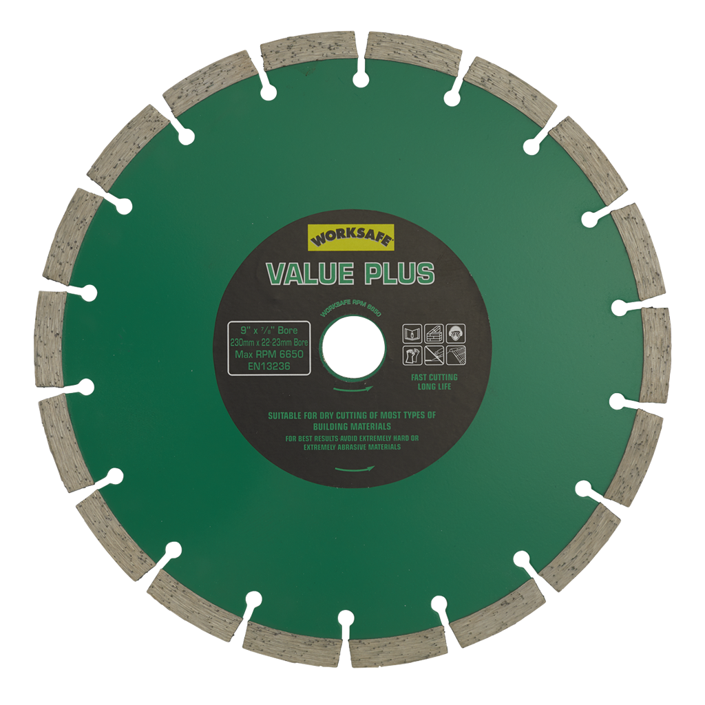 Worksafe&#174; Value Plus Diamond Blade 230 x 22mm