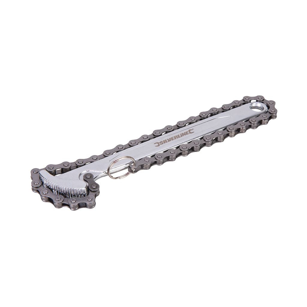 Silverline Oil Filter Chain Wrench - 150mm