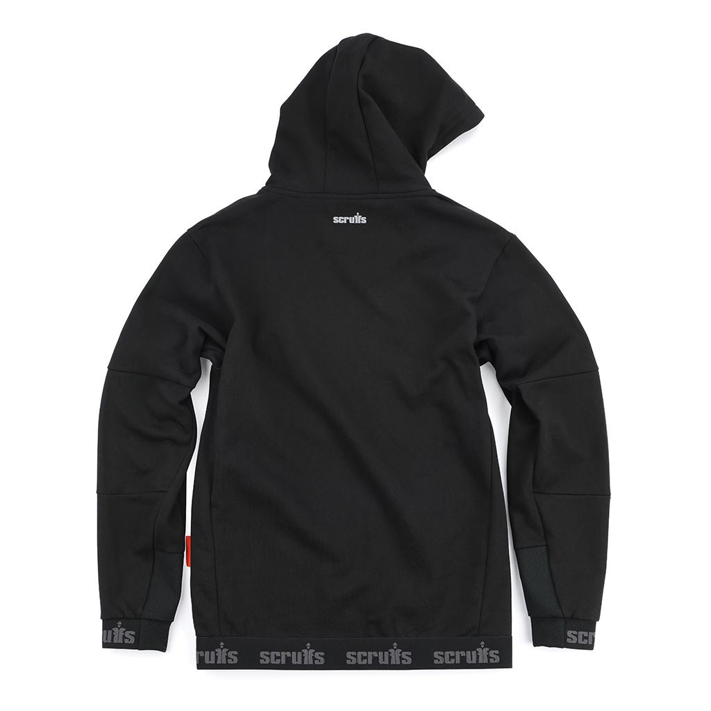 Scruffs Tech Hoodie Black - S