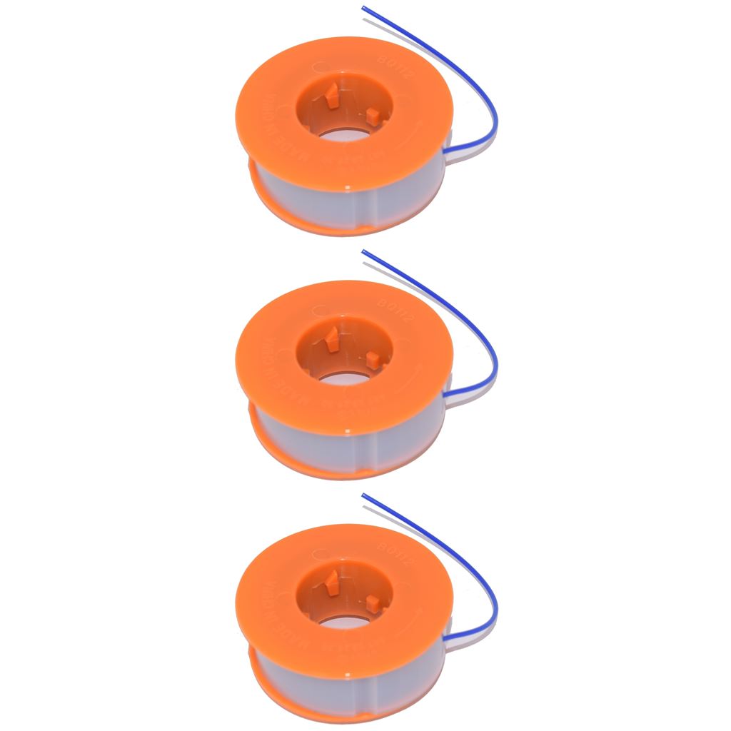 3 x Bosch Strimmer Trimmer Spool & Line – Fits ART23, ART26, ART30, ART2300, ART300, ART2600 | Compatible by Ufixt