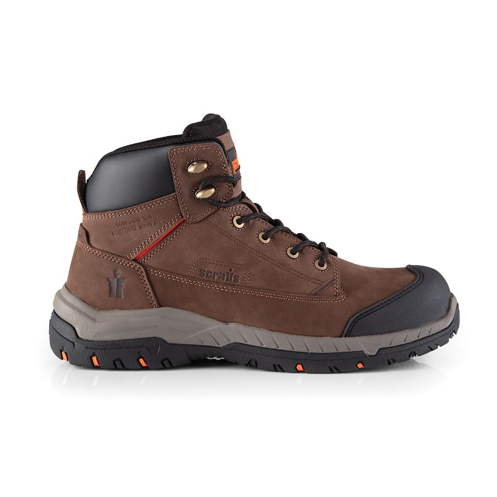 Scruffs Solleret Safety Boots Brown - 10.5/45