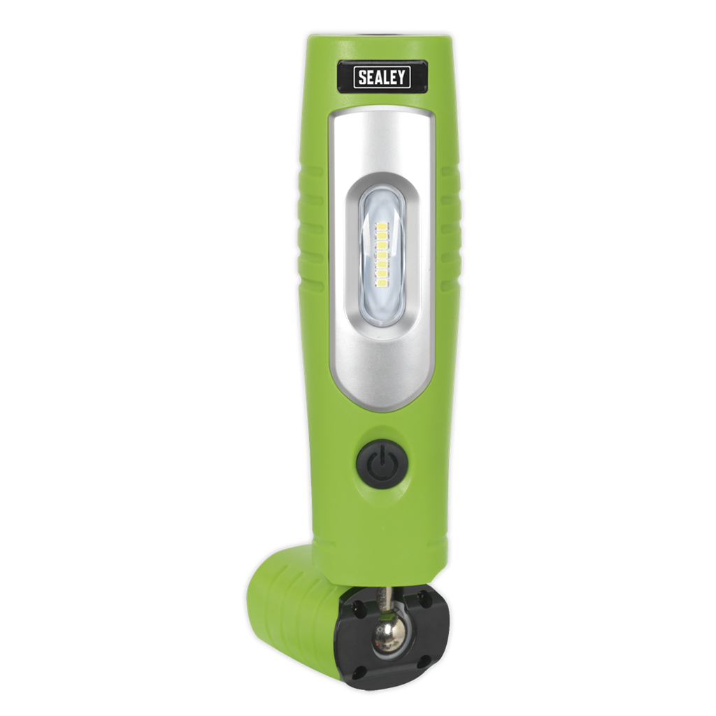 Rechargeable 360&#176; Inspection Light 4W & 3W SMD LED - Green