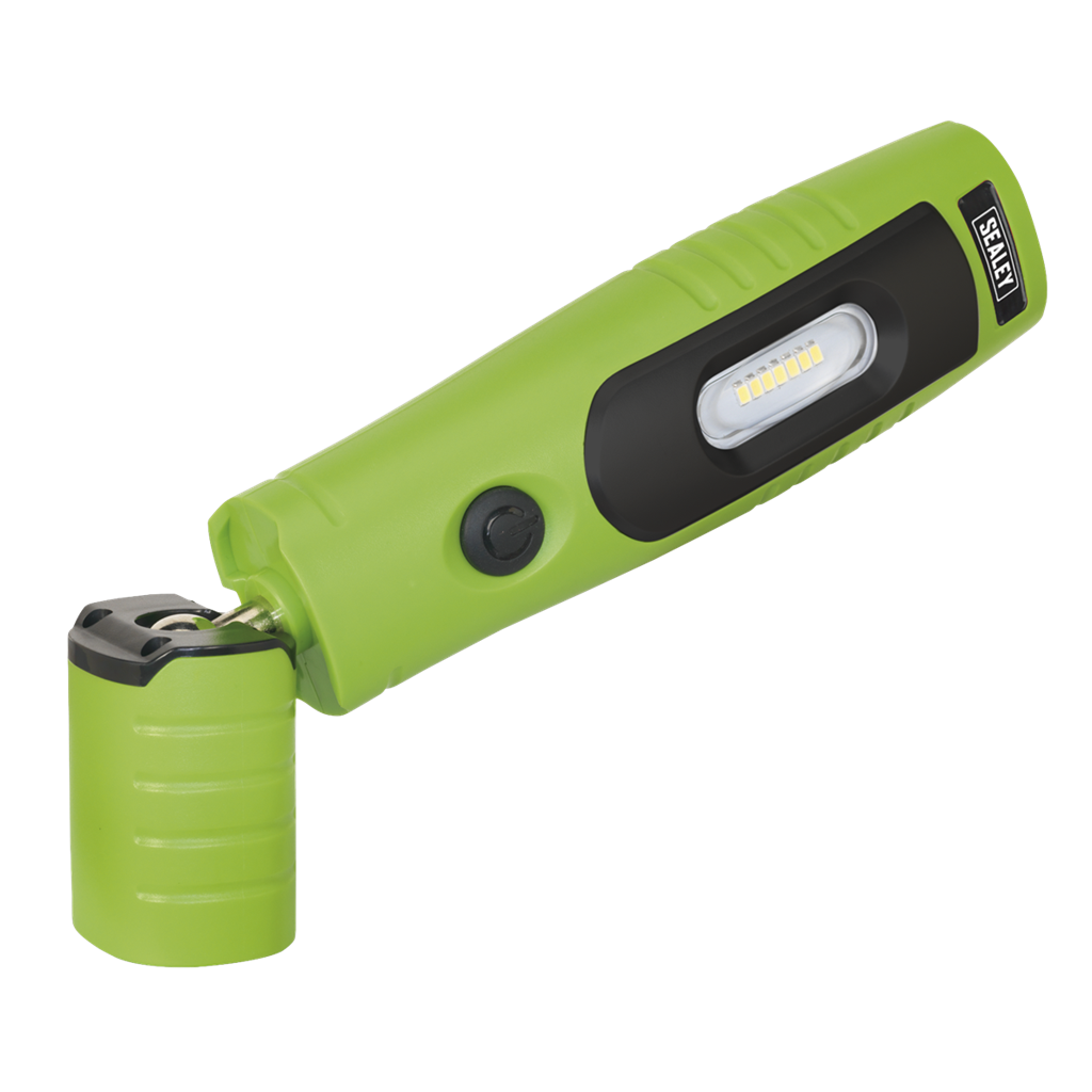 Rechargeable 360&#176; Inspection Light 4W & 3W SMD LED - Green